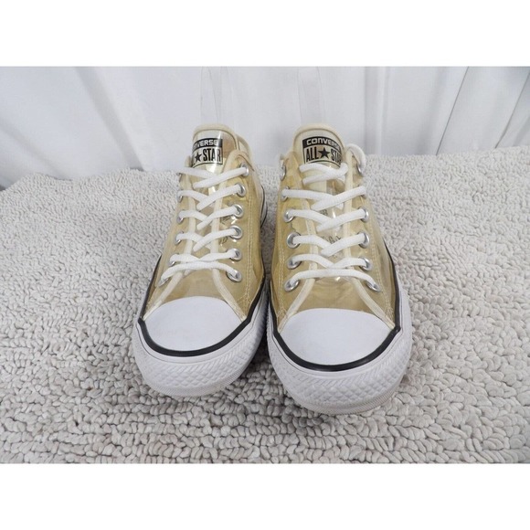 Converse CT All Star 148633C Unisex Adults Clear Lace Up Sneakers Shoes US M6 W8 - Picture 1 of 10